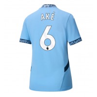 Manchester City Nathan Ake #6 Kotipaita Naiset 2024-25 Lyhythihainen